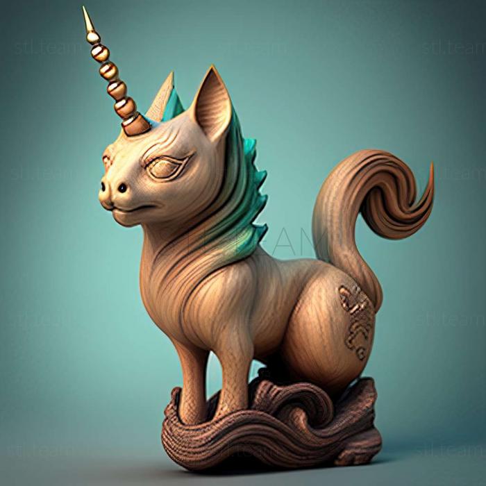 3D model Unicorn cat from Unicitti (STL)